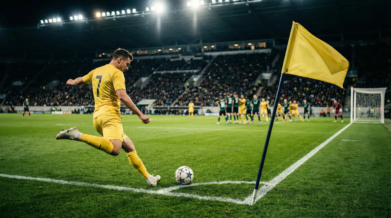 Apuestas a córners en fútbol: mercados, estadísticas y estrategias de saques de esquina