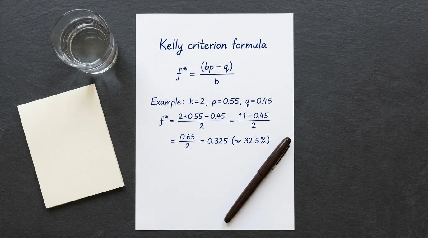 Criterio de Kelly en apuestas deportivas: fórmula, cálculo y aplicación práctica